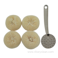 Plastic Scourer with Long Handle